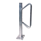 Bicycle rack - Individual stands | Individual stand for plugging downPlugging plate 100 x 150 mm, 4 holes  10 mm | one-side parking